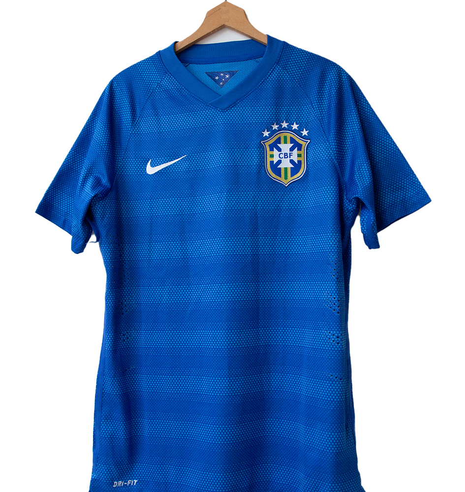 Brazil 2014-2015 Player Issue Away Shirt
