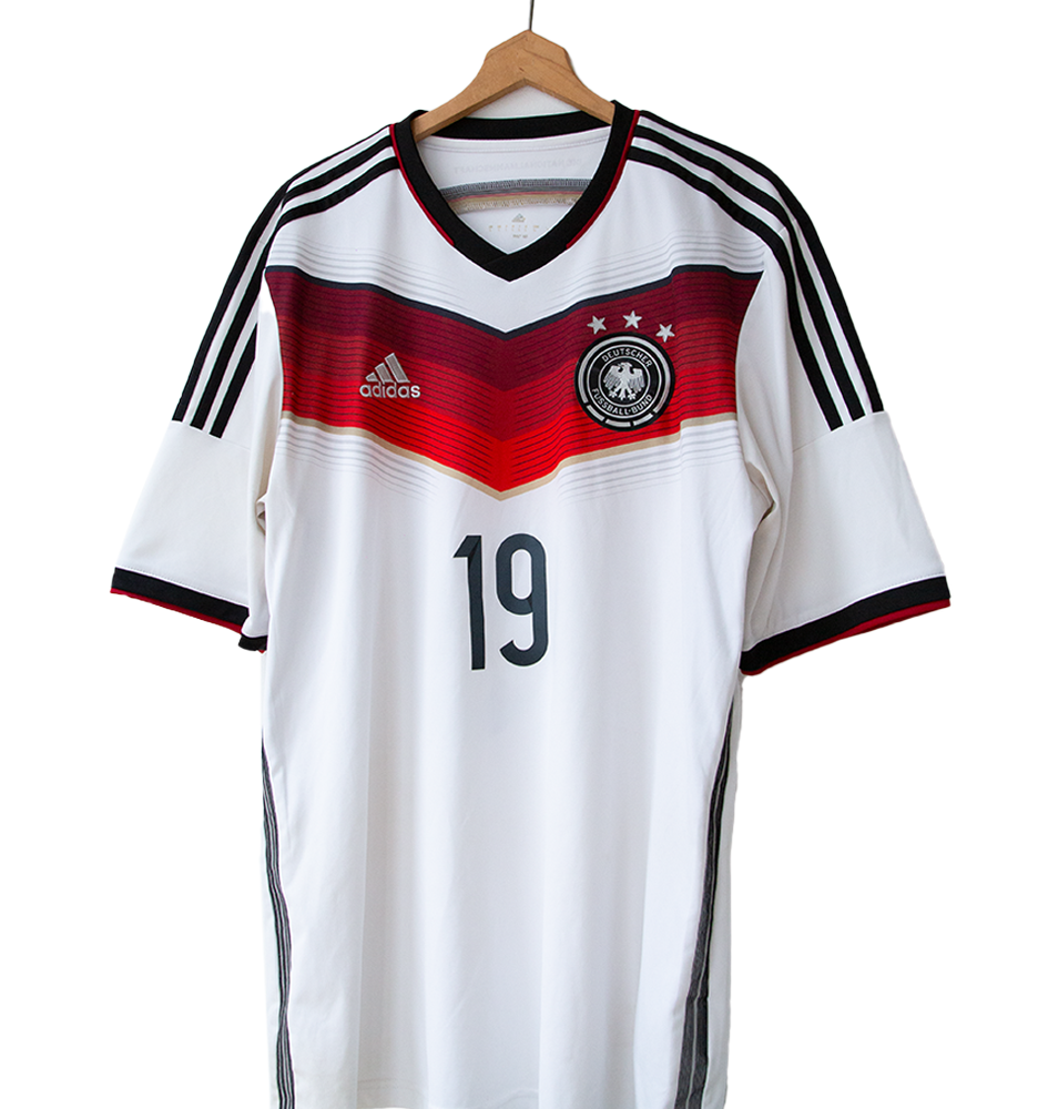 Germany 2014 World Cup Home Shirt Götze #19
