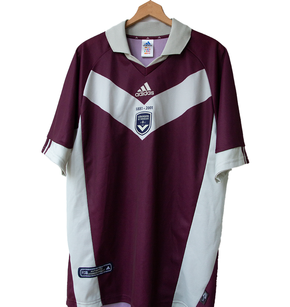 Girondins de Bordeaux 2001-2002 Third Shirt - 120th Anniversary Girondins de Bordeaux 2001-2002 Third Shirt - 120th Anniversary