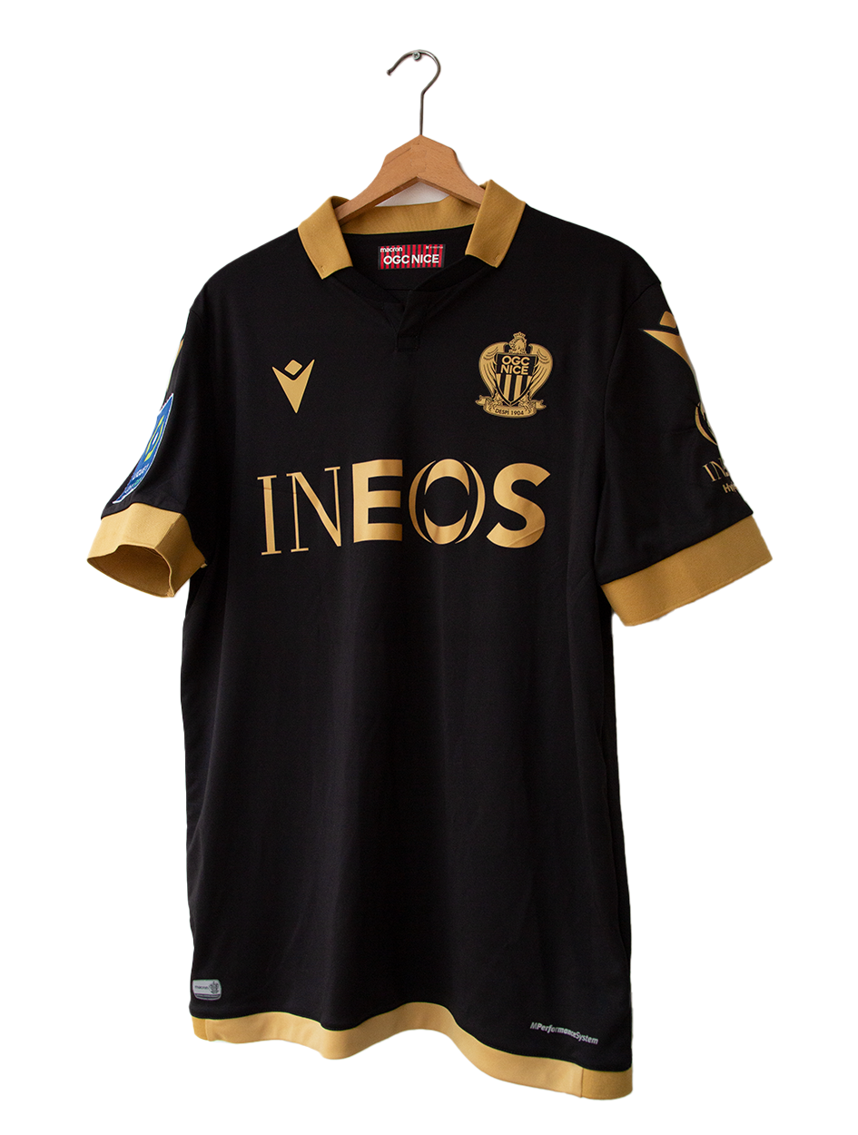 OGC Nice 2021-2022 Third Shirt Melvin Bard #26